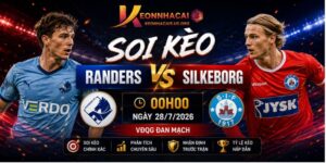 Soi Kèo Randers vs Silkeborg Lúc 00H00 Ngày 28/7 - VĐQG Đan Mạch
