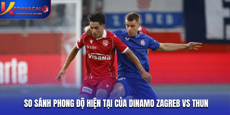 Phong độ hiện tại Dinamo Zagreb vs Thun